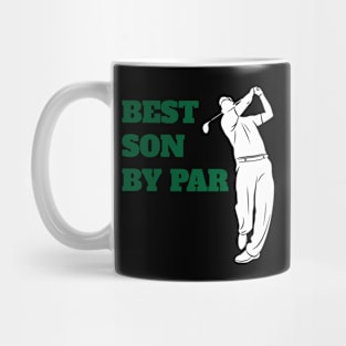 Best Son By Par - Funny Golf Lover Mug